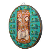 Hawaii Tiki Mask Dartbord (Voorkant Rechts)