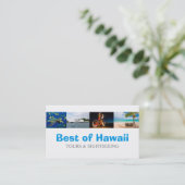 Hawaii Toeristische Coördinator Reisagent Visitekaartje (Staand voorkant)