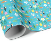 Hawaii Toucan Surf Cadeaupapier (Rol Hoek)