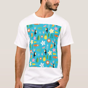 Hawaii Toucan Surf T-shirt