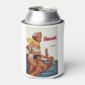 Hawaii Travel Art Blikjeskoeler (Blikje Voorkant)