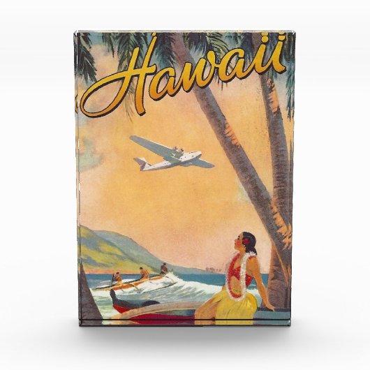  Hawaii Travel ArtWork Fotoblokken (Voorkant)