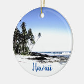 Hawaii Travel Keramisch Ornament (Links)