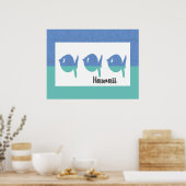 Hawaii Travel Poster (Keuken)