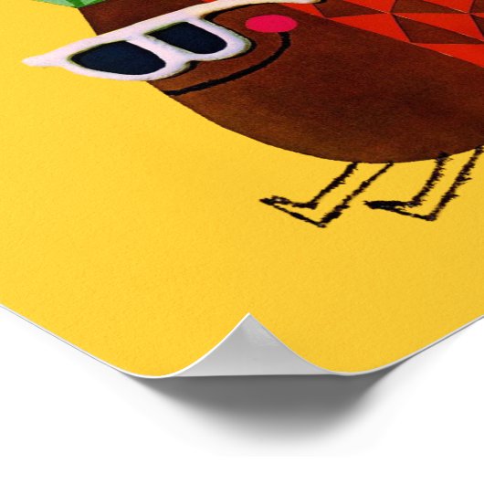 Hawaii Travel Poster (Hoek)