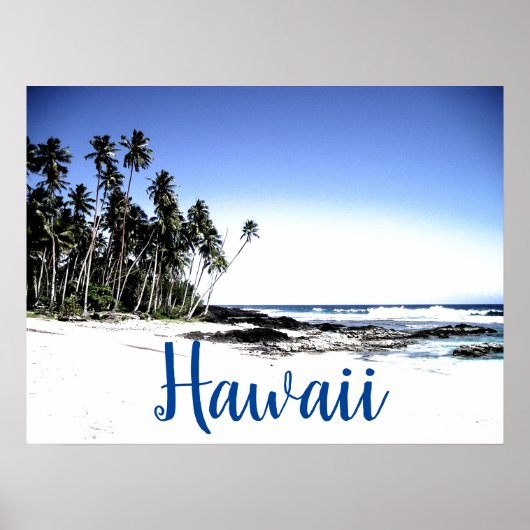Hawaii Travel Poster (Voorkant)