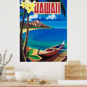Hawaii Travel Poster  kunst (Keuken)