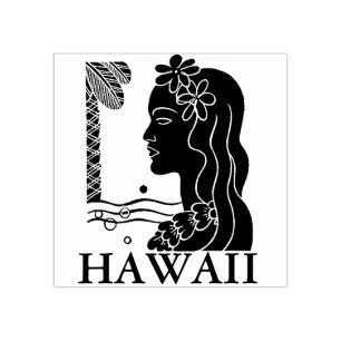 HAWAII TRAVEL Rubber Stempel