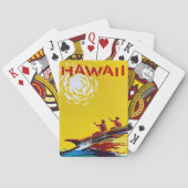 Hawaii Travel speelkaarten (Achterkant)