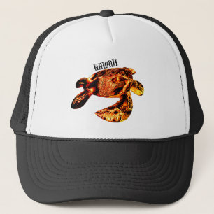 Hawaii Tribal Honu Lava Trucker Pet