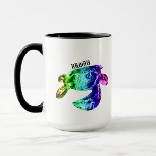 Hawaii Tribal Honu Rainbow Mok