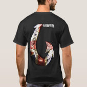 Hawaii Tribal Hook HIFlag T-shirt (Achterkant)