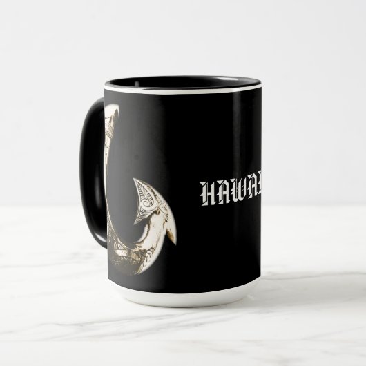 Hawaii Tribal Hook Mok (Voorkant links)