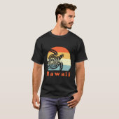 Hawaii Tribal Zee Turtle Hawaii Vakantie G T-shirt (Voorkant volledig)