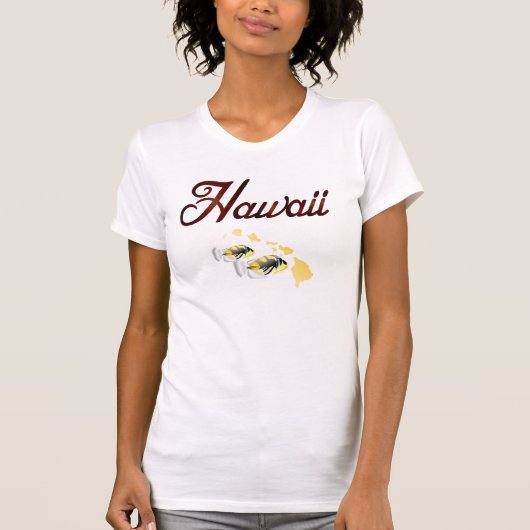 Hawaii Trigger Fish - Hawaii State Fish T-shirt (Voorkant)