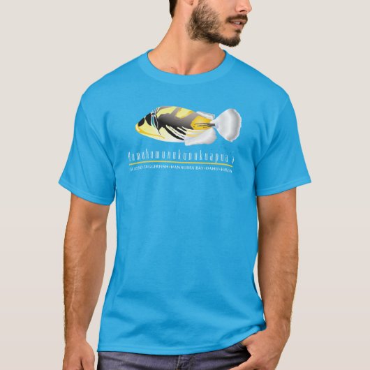 Hawaii Trigger Fish - Humuhumunukunukuapua'a T-shirt (Voorkant)