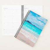 Hawaii Tropical Beach Photo Peace Sandy Feet Planner (Display)
