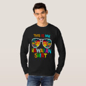 Hawaii Tropical Beach Sunglasses Tee This Is My Ha T-shirt (Voorkant volledig)