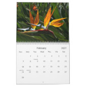 Hawaii Tropical Flowers Calendar Kalender (Feb 2027)