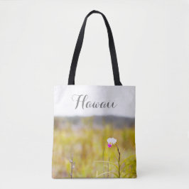 Hawaii Tropical Wild Orchid Volcanoes Nat'l Park Tote Bag