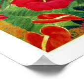 Hawaii, tropisch eiland, zeemeermin onder grote bo poster (Hoek)