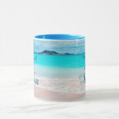 Hawaii Tropisch strand dat ik had in Aloha Script Mok (Midden)