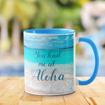 Hawaii Tropisch strand dat ik had in Aloha Script