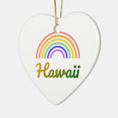 Hawaii - Tropisch - strand - gepersonaliseerd Keramisch Ornament (Links)