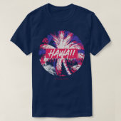 hawaii tropische bladeren ontwerp TShirt (Design voorkant)