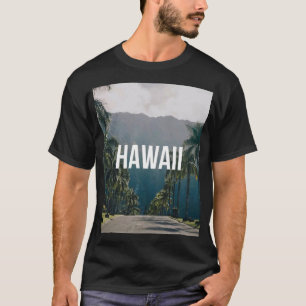 Hawaii Tropische Palmbomen Esthetiek T-shirt