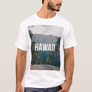 Hawaii Tropische Palmbomen Esthetiek T-shirt