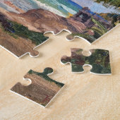 Hawaii Tropische palmbomen Vintage Legpuzzel (Zijkant)