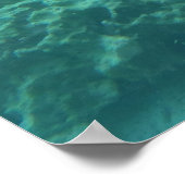 Hawaii tropische vis onderwater schilderachtig doe poster (Hoek)