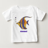 Hawaii Tropische visvis shirt (Voorkant)