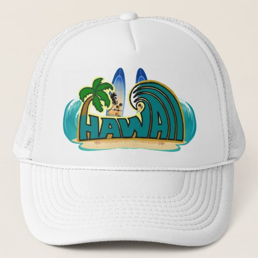 Hawaii Trucker Pet (Voorkant)