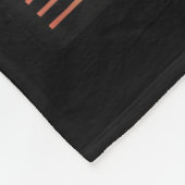 Hawaii Tsunami 2025 Ik overleefde Wave Retro Fleece Deken (Hoek)