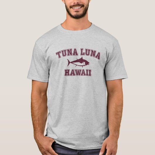 HAWAII Tuna Luna Vist T-shirt (Voorkant)