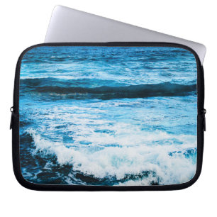 Hawaii turquoise oceaan golven foto tropisch moder laptop sleeve