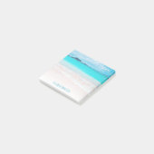Hawaii turquoise oceanische tropische strandfoto a post-it® notes (Schuin)
