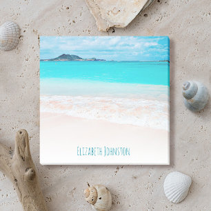 Hawaii turquoise oceanische tropische strandfoto a post-it® notes