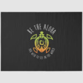 Hawaii Turtle Aloha Tissuepapier (Voorkant)