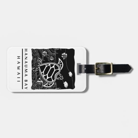 Hawaii Turtle Bagagelabel (Voorkant horizontaal)