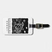 Hawaii Turtle Bagagelabel (Voorkant horizontaal)