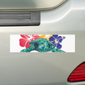 Hawaii Turtle Bumpersticker (Op auto)
