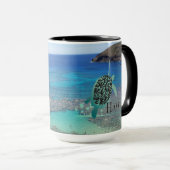 Hawaii Turtle Coffee Cup Mok (Voorkant rechts)
