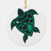 Hawaii Turtle en Hawaii eilanden Keramisch Ornament (Voorkant)