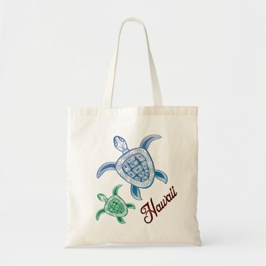 Hawaii Turtle Honu Bag Tote Bag (Voorkant)