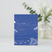 Hawaii Turtle - Honu Briefkaart (Staand voorkant)