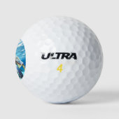 Hawaii Turtle Honu Foto Golfballen (Logo)