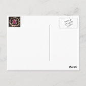 Hawaii Turtle Honu Plumeria Summer Flower Paradise Briefkaart (Achterkant)